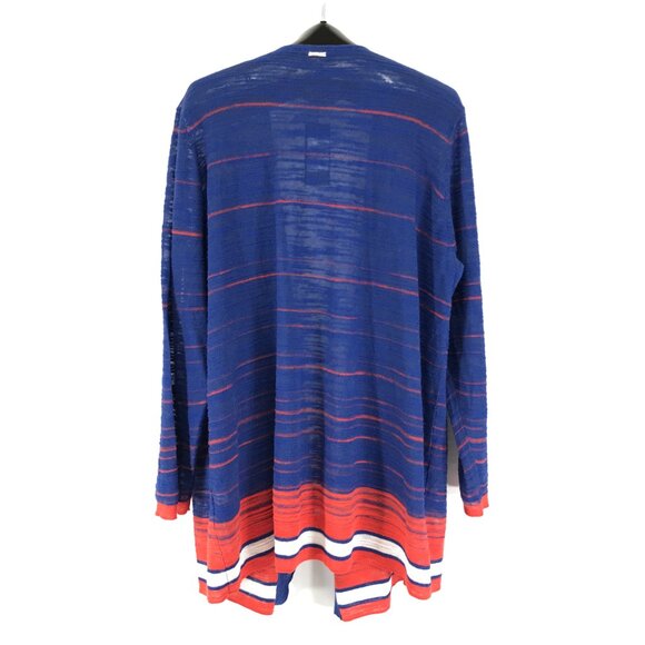 NEW Tommy Hilfiger Sail Away Longline Cardigan Women's Plus 2X Draped Open Front - Picture 5 of 10